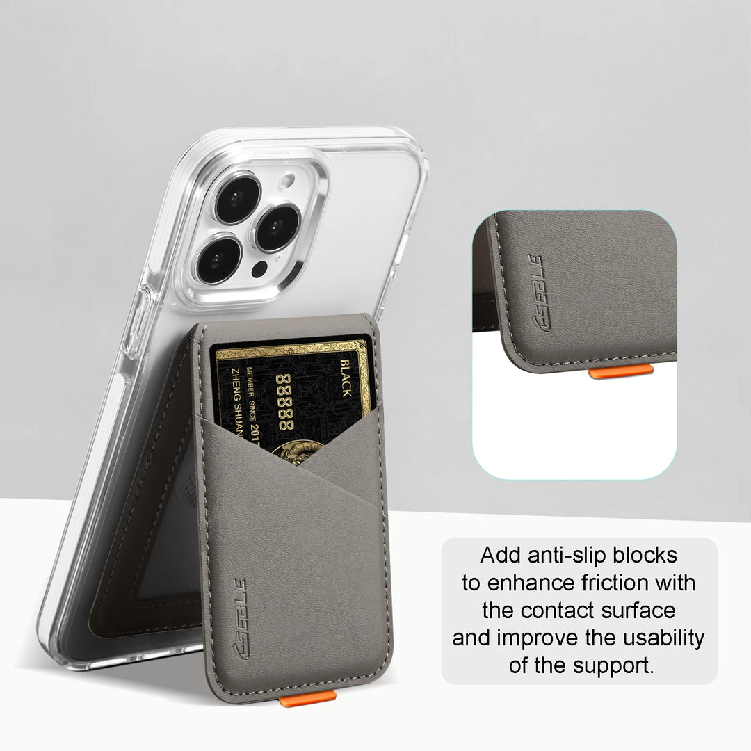 Eseble MagSafe Leather Card Holder Case for iPhone - JEFF's Favorite Picks — Magnetic Wallet Case for iPhone 17 16 Plus