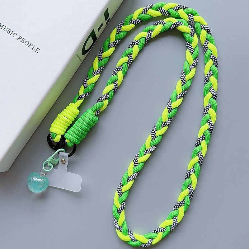 ZHANZHI Cartoon Phone Lanyard | Universal Crossbody Long Rope Strap | Decorative Pendant Accessory
