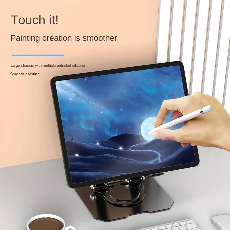 360 Degree Tablet Stand for iPad - Best Phone Accessory for Summer 2026 — 360° Rotating Tablet Stand