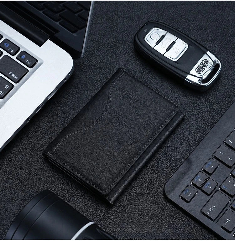 Best MagSafe Leather Wallet Case for iPhone 14 to 16 Pro Max - Secure Card Holder