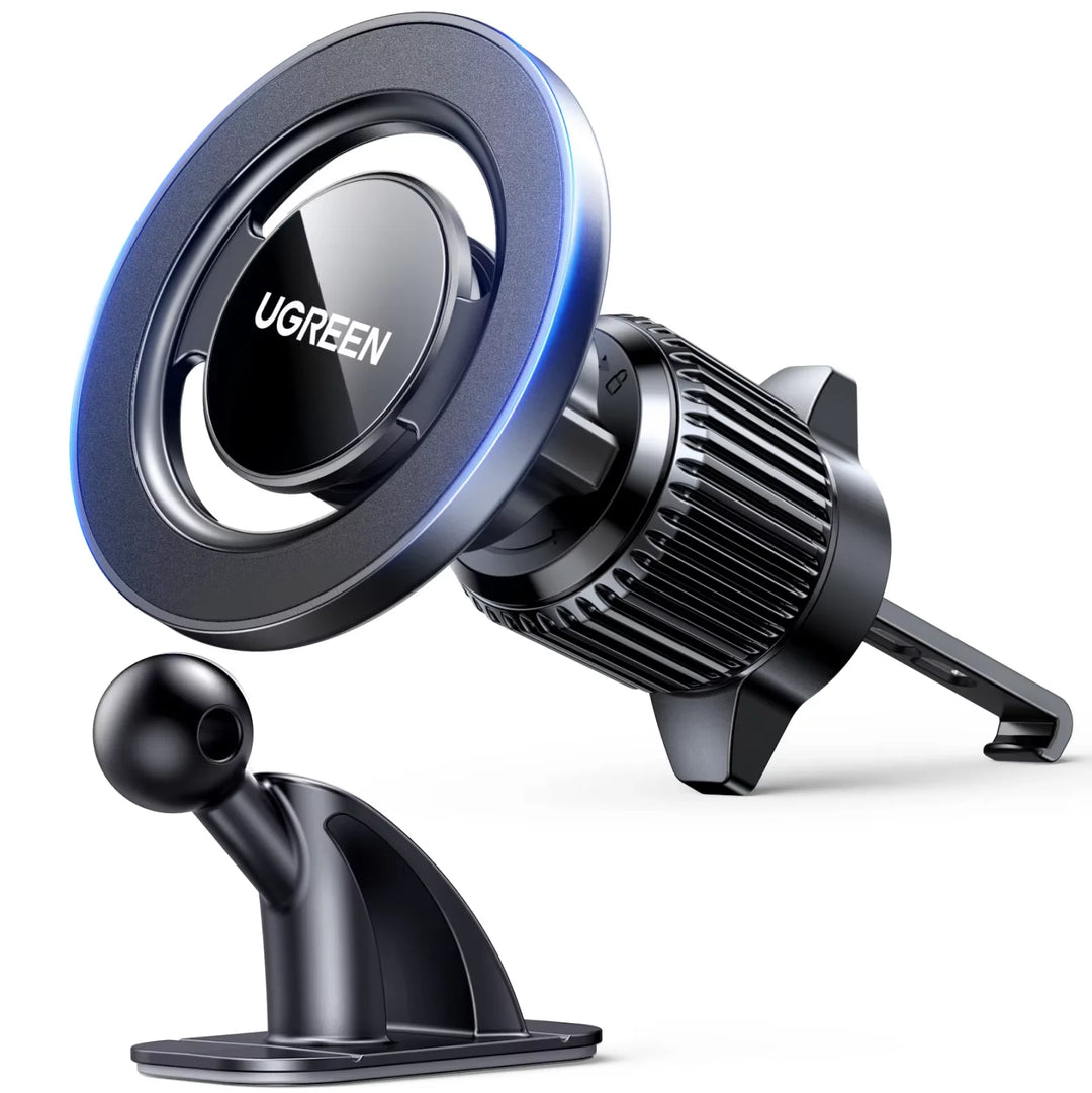 UGREEN Magnetic Car Phone Holder – 2-in-1 360° MagSafe Mount LP986