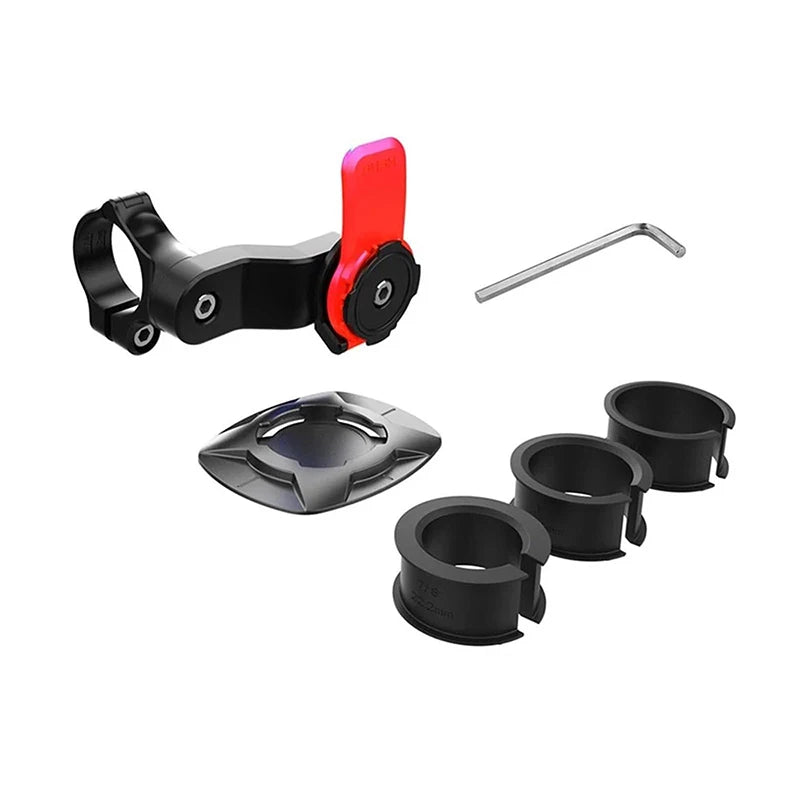 Universal Shock-Absorbing Phone Holder – 360° Bike & Moto Mount