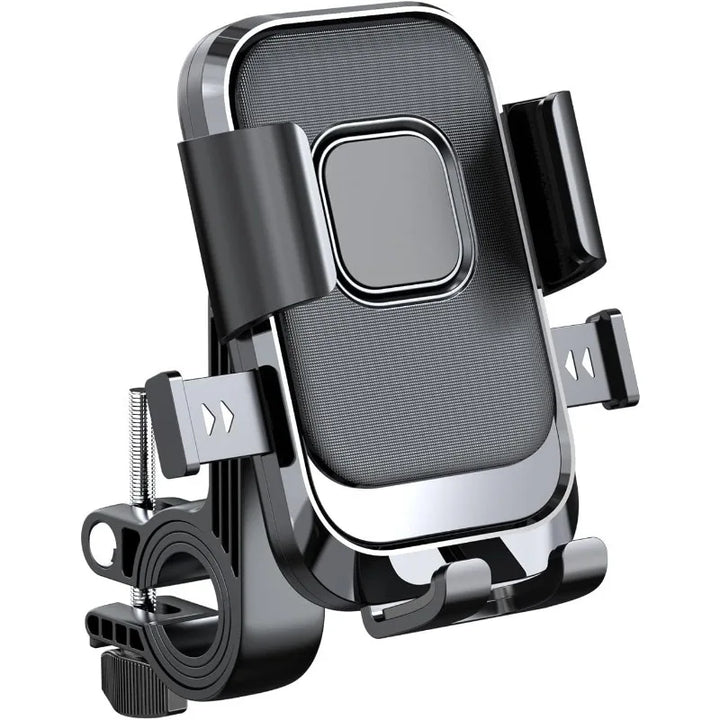 360° Bike Phone Mount – One-Hand Operation Handlebar Holder 4–6.9"