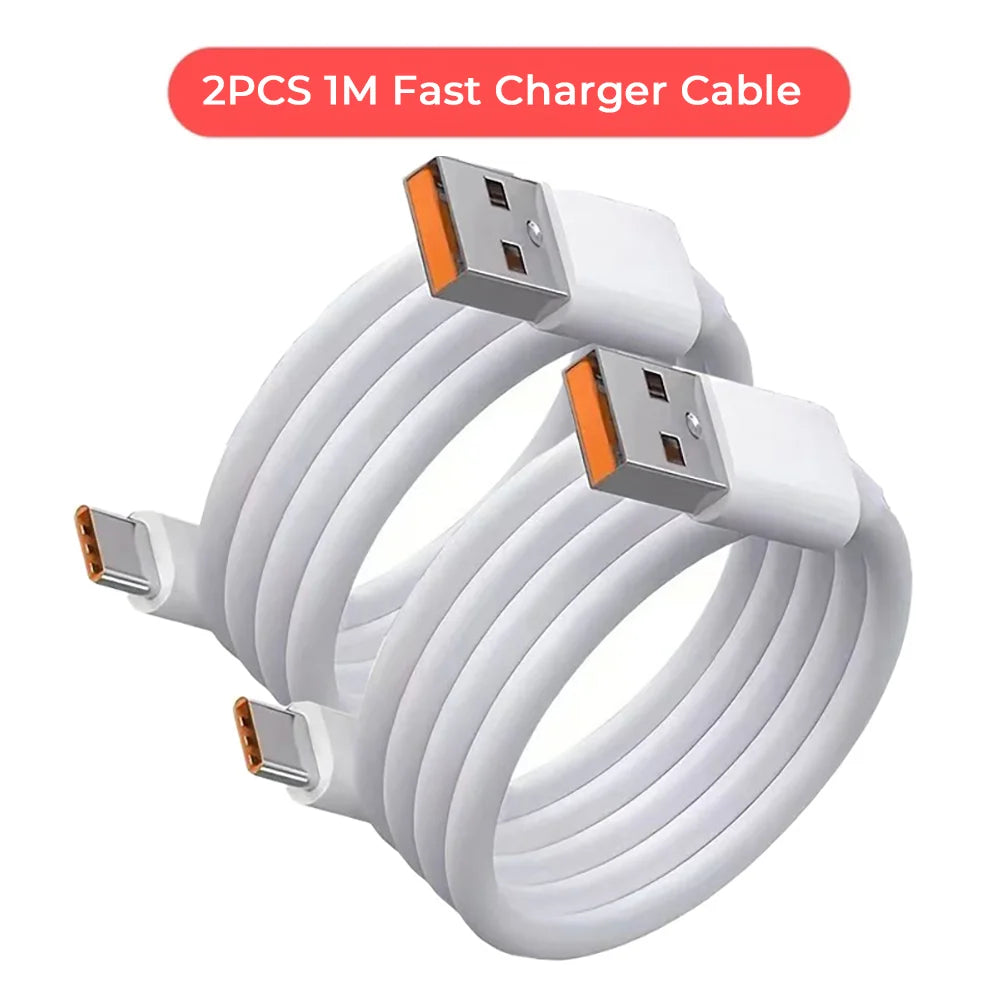 NNBILI 3-Pack 100W 6A USB-C Fast Charging Cable | Quick Charge Data Cord CE FCC RoHS Certified