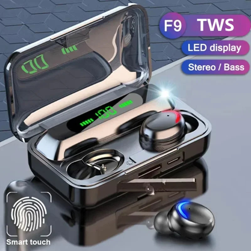 Wireless Earbuds for Deep Bass and Clear Sound - Active Noise Cancellation