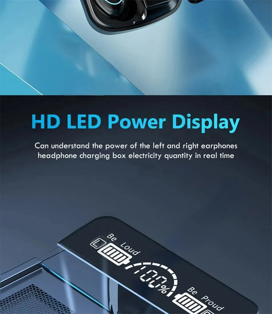 TWS Bluetooth In-Ear Earbuds for Gaming and Music