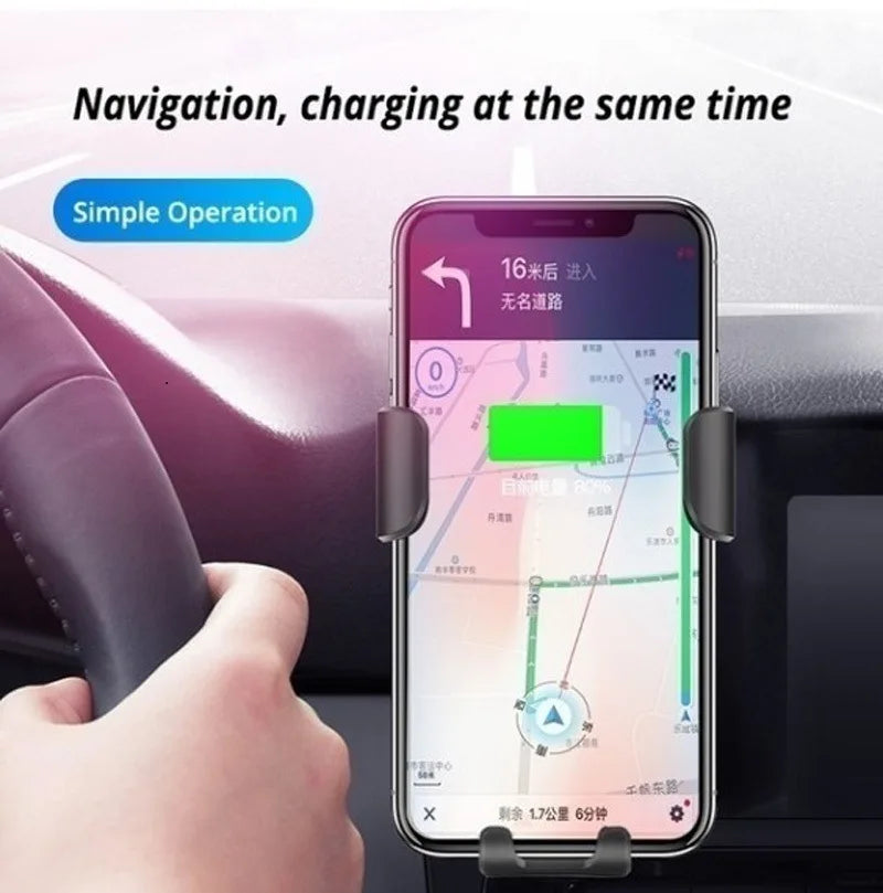 C5 Gravity Car Phone Holder – Sun Visor Dashboard Mirror Mount GPS