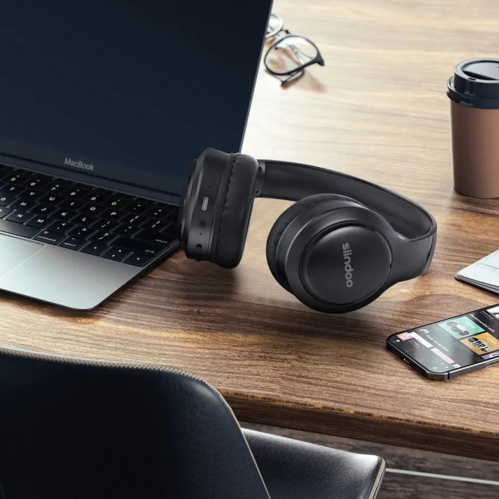 Siindoo JH-919 Wireless Headphones: Long-Lasting Battery & Deep Bass