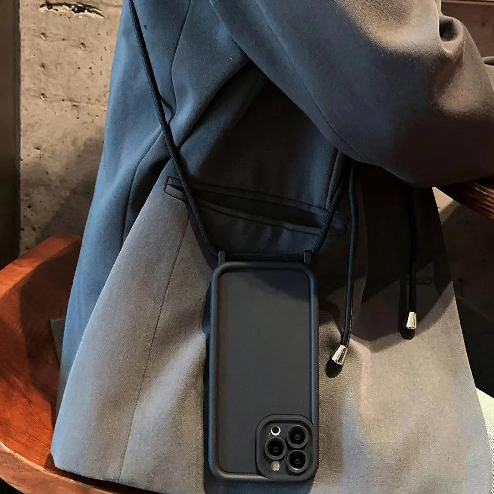 Buy Best Crossbody iPhone Case 2026 with Lanyard Strap – Hands-Free | Free Shipping & Fast Delivery