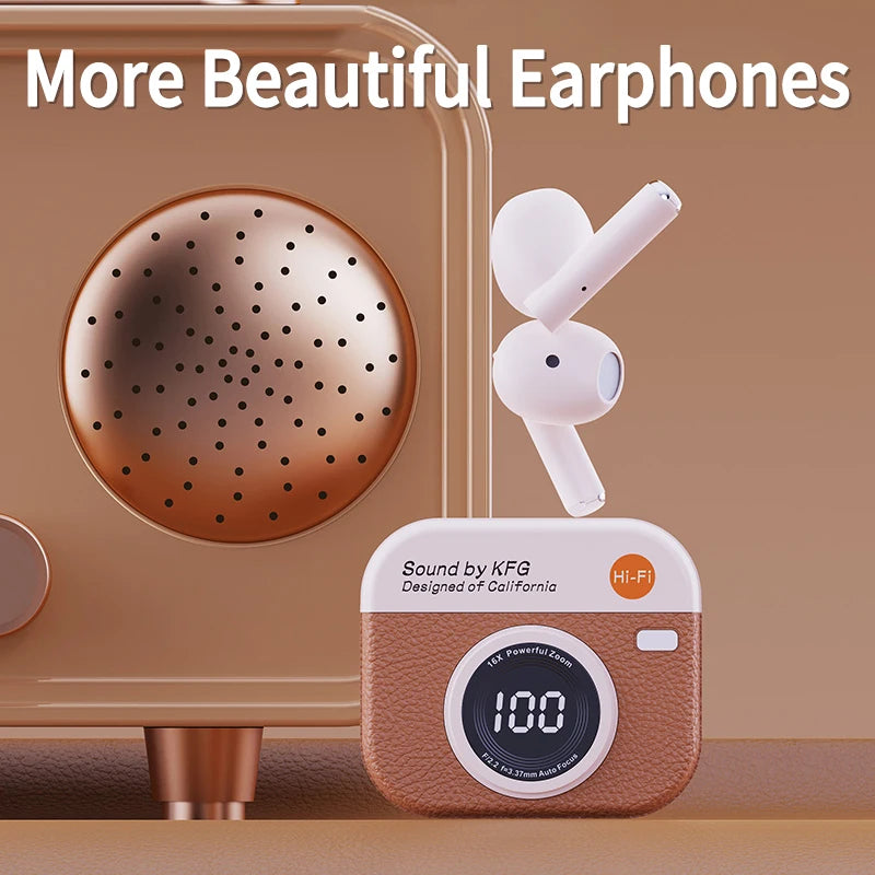 Game Wireless Earbuds with Noise Cancelling - Long Battery Life