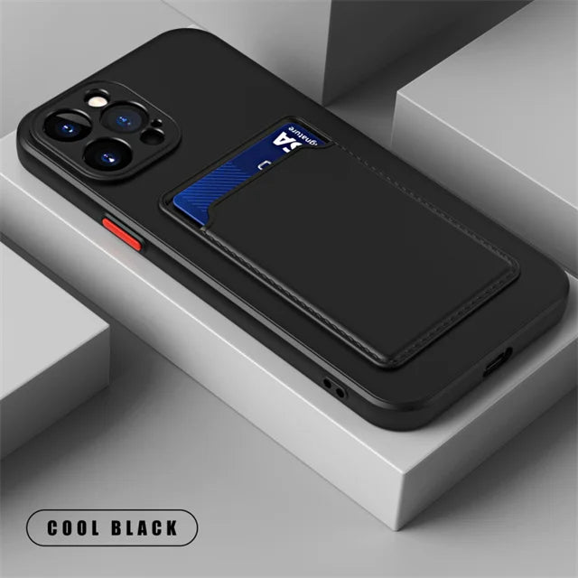 Magsafe iPhone 17 Accessories - Soft Silicone Wallet Case — magsafe accessories