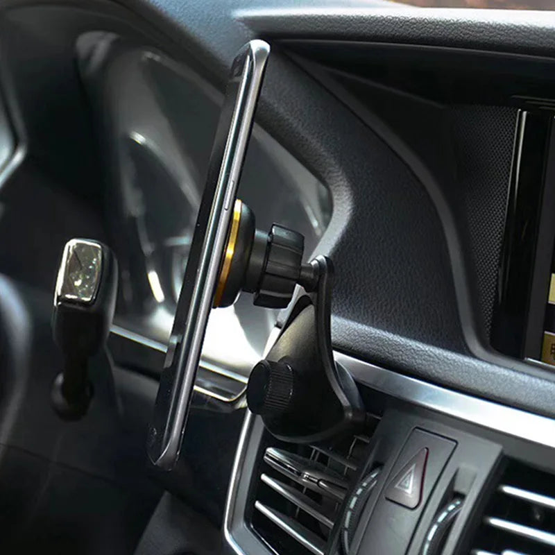 Magnetic Car Phone Holder CD Slot - Safe Driving Mount for iPhone and Android