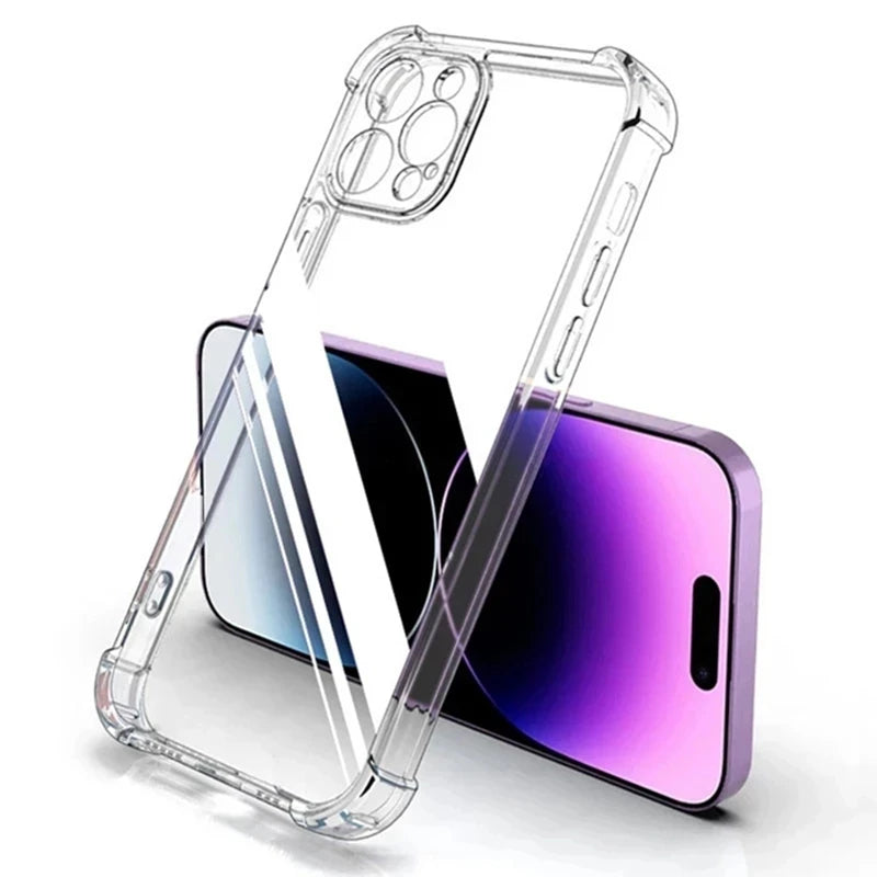 Best Clear Silicone iPhone Case for 6 to 16 Pro Max