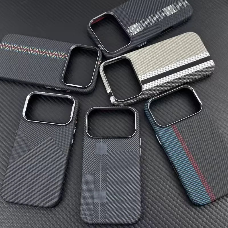 Carbon Fiber MagSafe Case for iPhone 17 Pro Max & Air