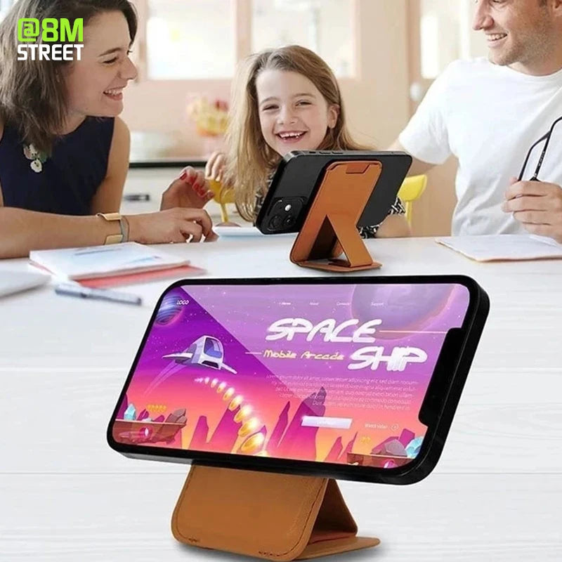 Magnetic Kickstand Wallet Case Card Holder iPhone 14-17