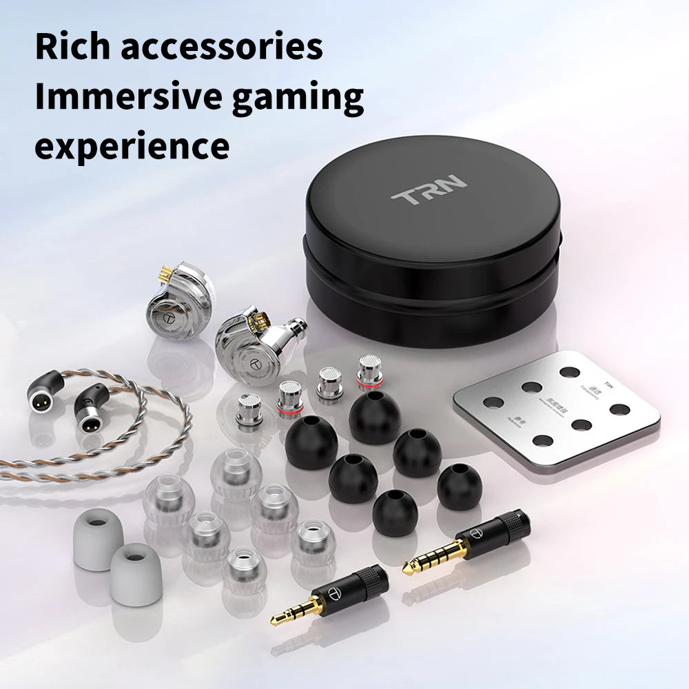 TRN Conch Wired In-Ear Monitors DLC Diaphragm Tuning Filters
