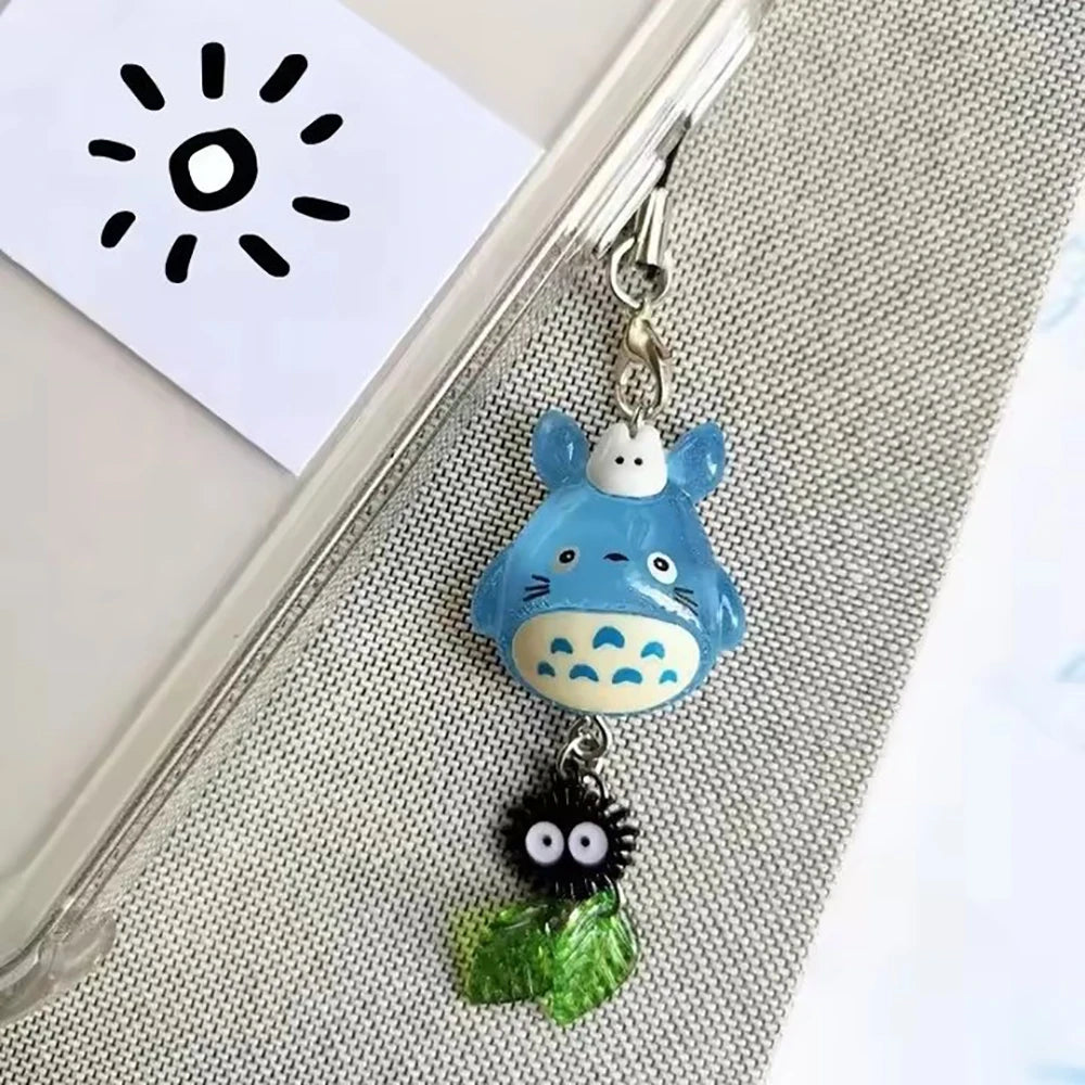 Kawaii Woodland Spirit Phone Charm – Y2K Anime Keychain