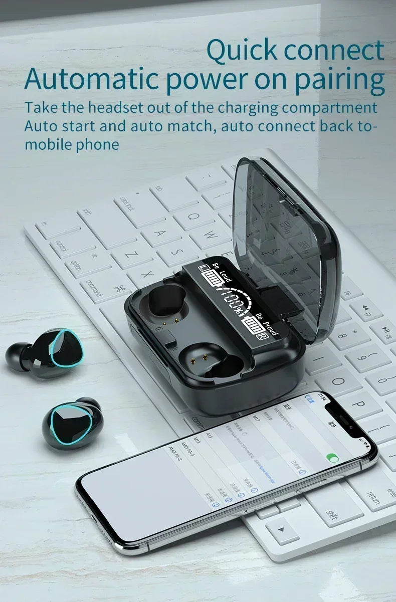 DAMORE ANC Bluetooth Earphones – TWS Balanced Sound – audio-accessory