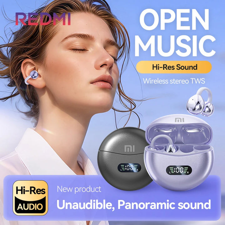 Redmi Open Ear Clip Earbuds with Bluetooth 5.3 ENC Wireless