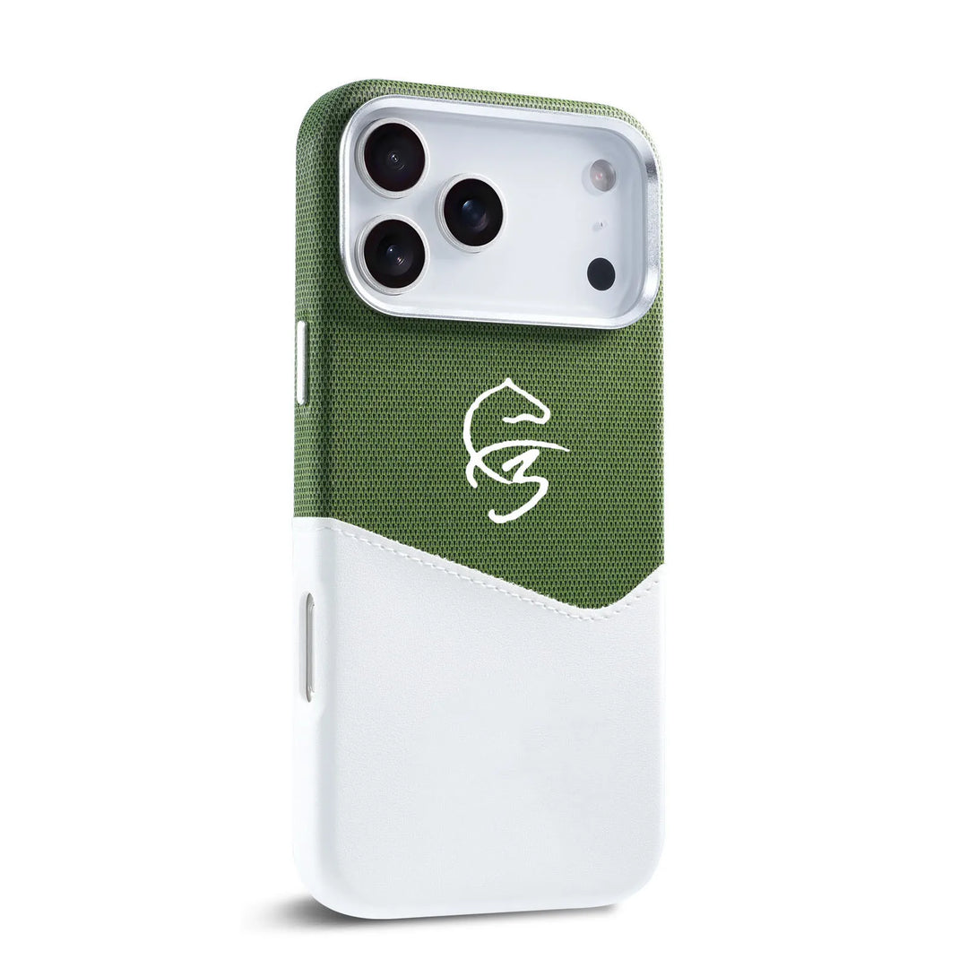 Custom MagSafe Leather iPhone Case with Name