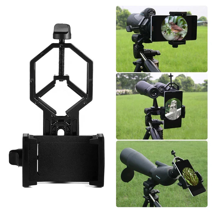 Buy Pro Phone Adapter Clip for Telescope, Binocular 2026 – Best Universal Phone Adapter Clip Telescope | Free Shipping