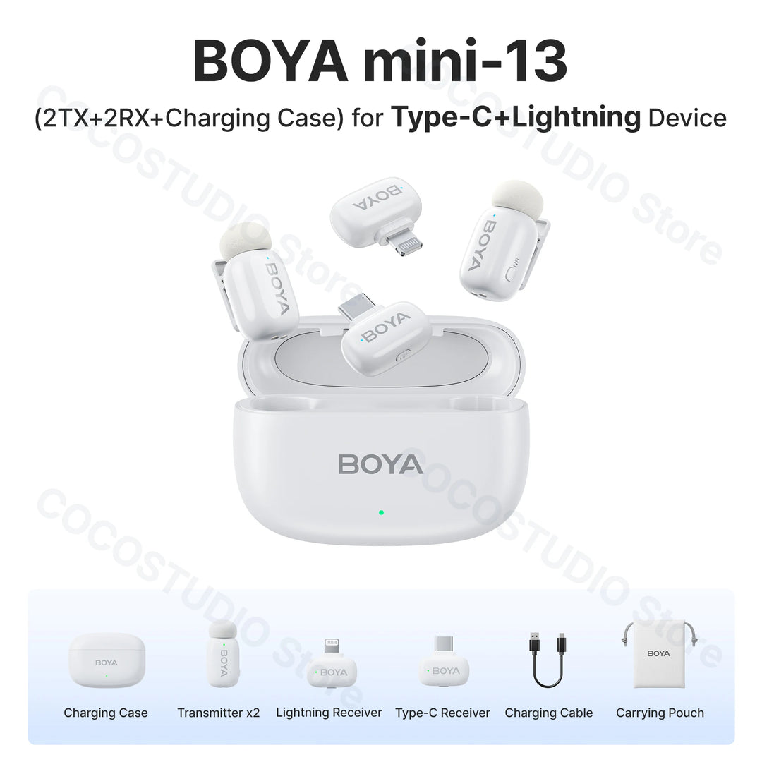 BOYA Lavalier Microphone: Professional Audio in Your Pocket — boya mini wireless microphone