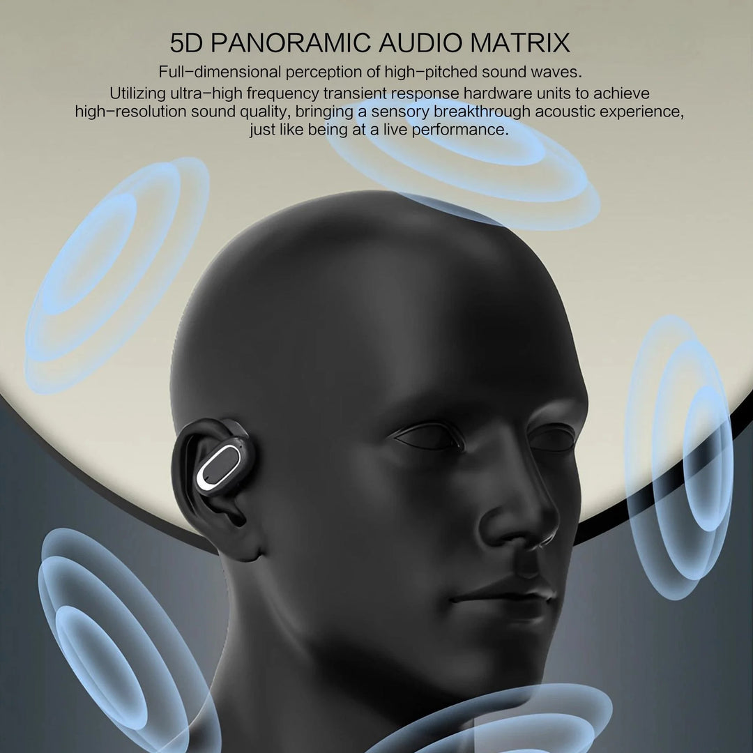 STONEGO OWS Open-Ear Bluetooth Ear Hook Headphones | Best for Running, Workout