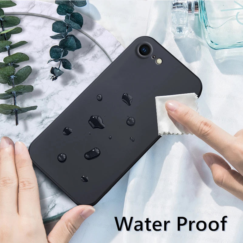 Liquid Silicone iPhone SE 2022 Case | Shockproof & Soft-Touch Cover