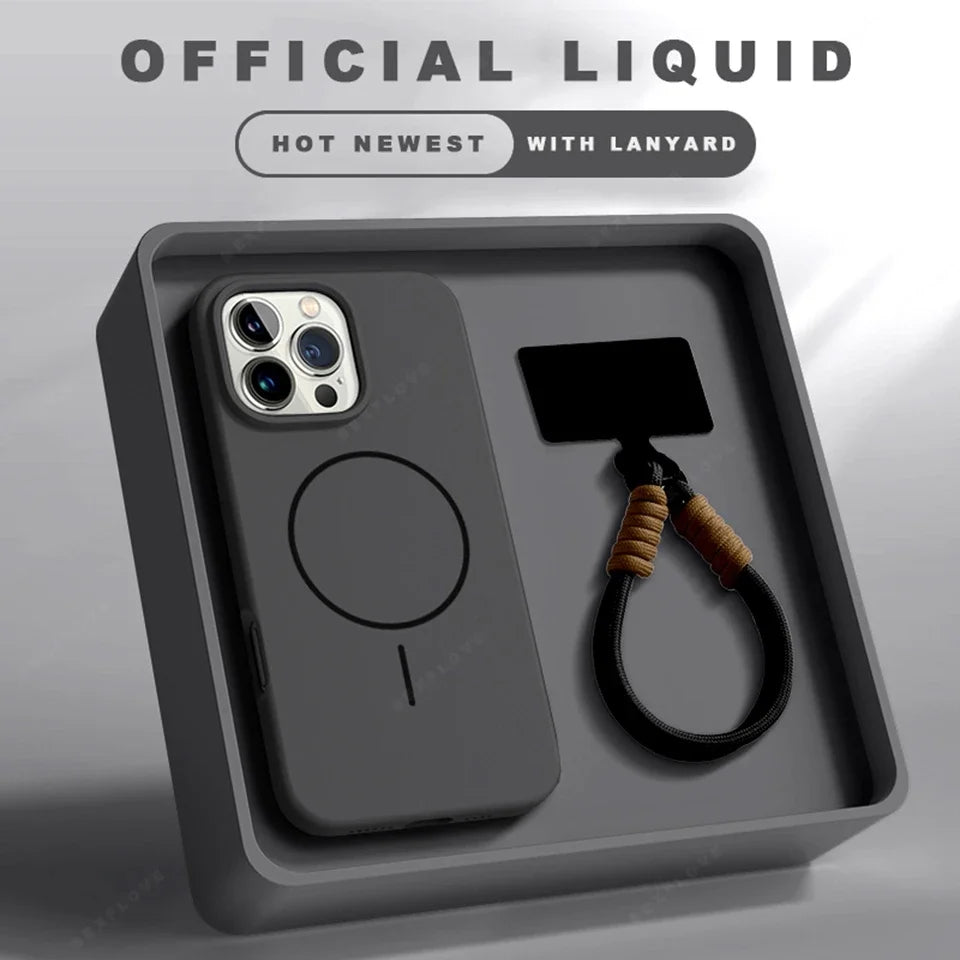 Buy Premium MagSafe iPhone Case with Lanyard 2026 | Free Shipping & Fast Delivery