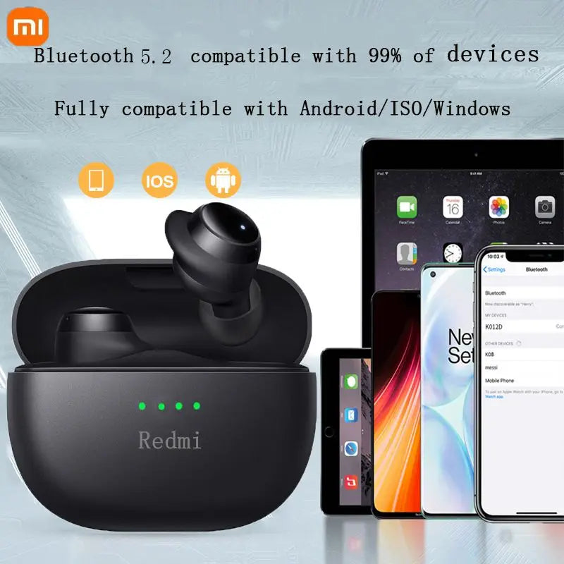 Redmi Bluetooth 5.2 ANC Earphones for Clear Sound | Wireless Earbuds