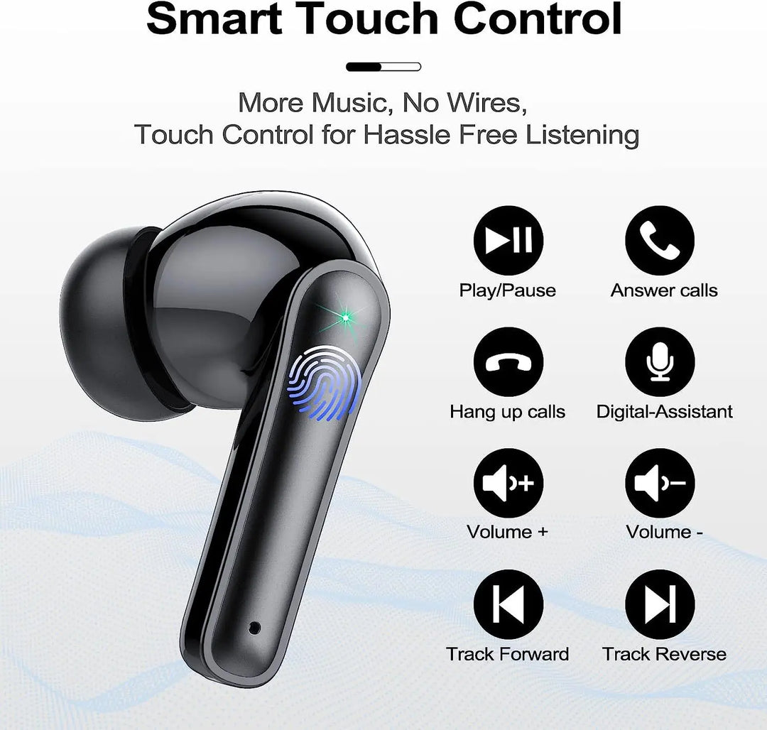 PYLV TWS Bluetooth 5.3 In-Ear Earbuds - Wireless Earbuds for Music Lovers