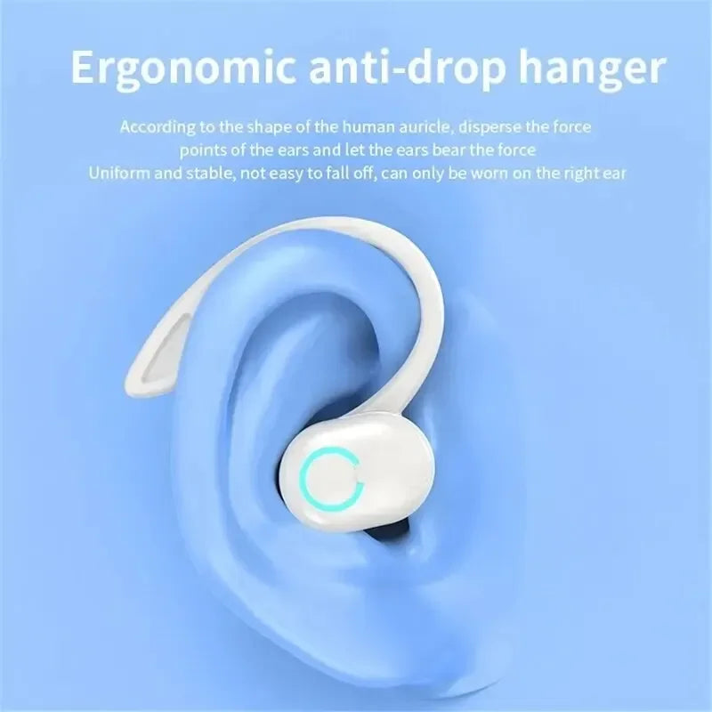 VIKEFON S10 Bluetooth 5.2 Ear Hook Headset for Active Noisy Environments