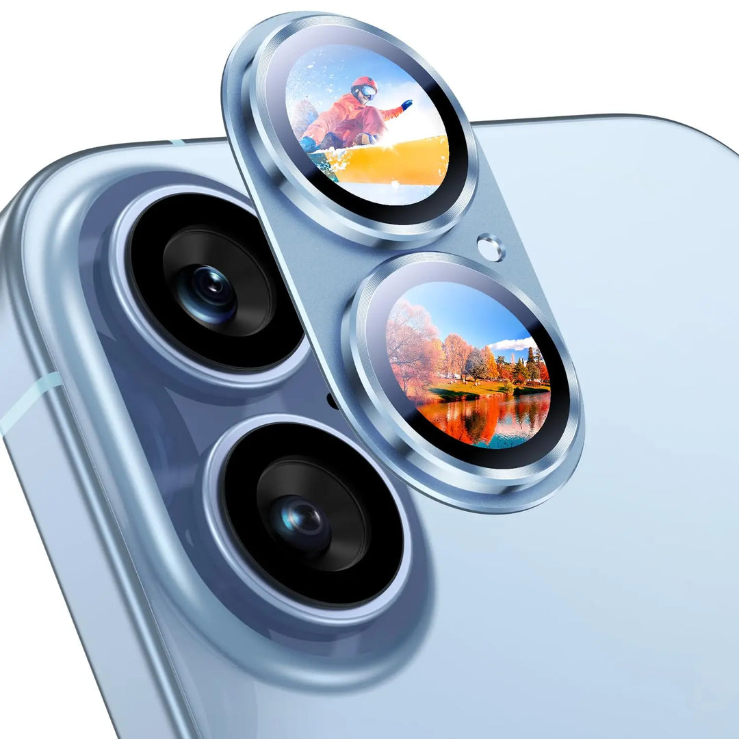 Metal Tempered Glass Camera Lens Protector iPhone 17 Pro Max 17 Pro 17 Air HD Full Cover Lens Guard