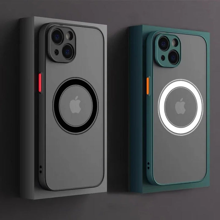 Luxury Armor MagSafe iPhone Case by Jinitaimeik | Magnetic Shockproof