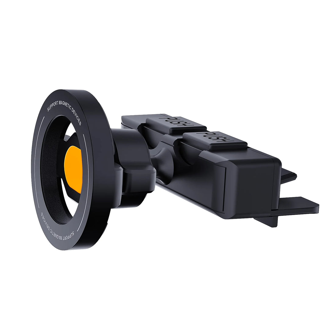 Homhu 6-Magnet CD Slot Car Phone Holder | Adjustable Foldable Rotatable | GPS Mount iPhone 16