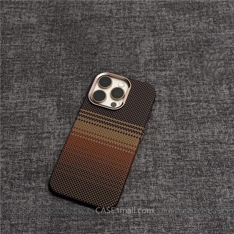 Carbon Fiber MagSafe Case for iPhone 15/16/17 Pro Max – Camera Lens Protection