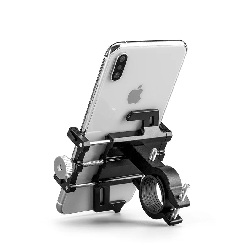 ROCKBROS Bike Phone Holder – Aluminum 360° Rotation Mount 2000g Load