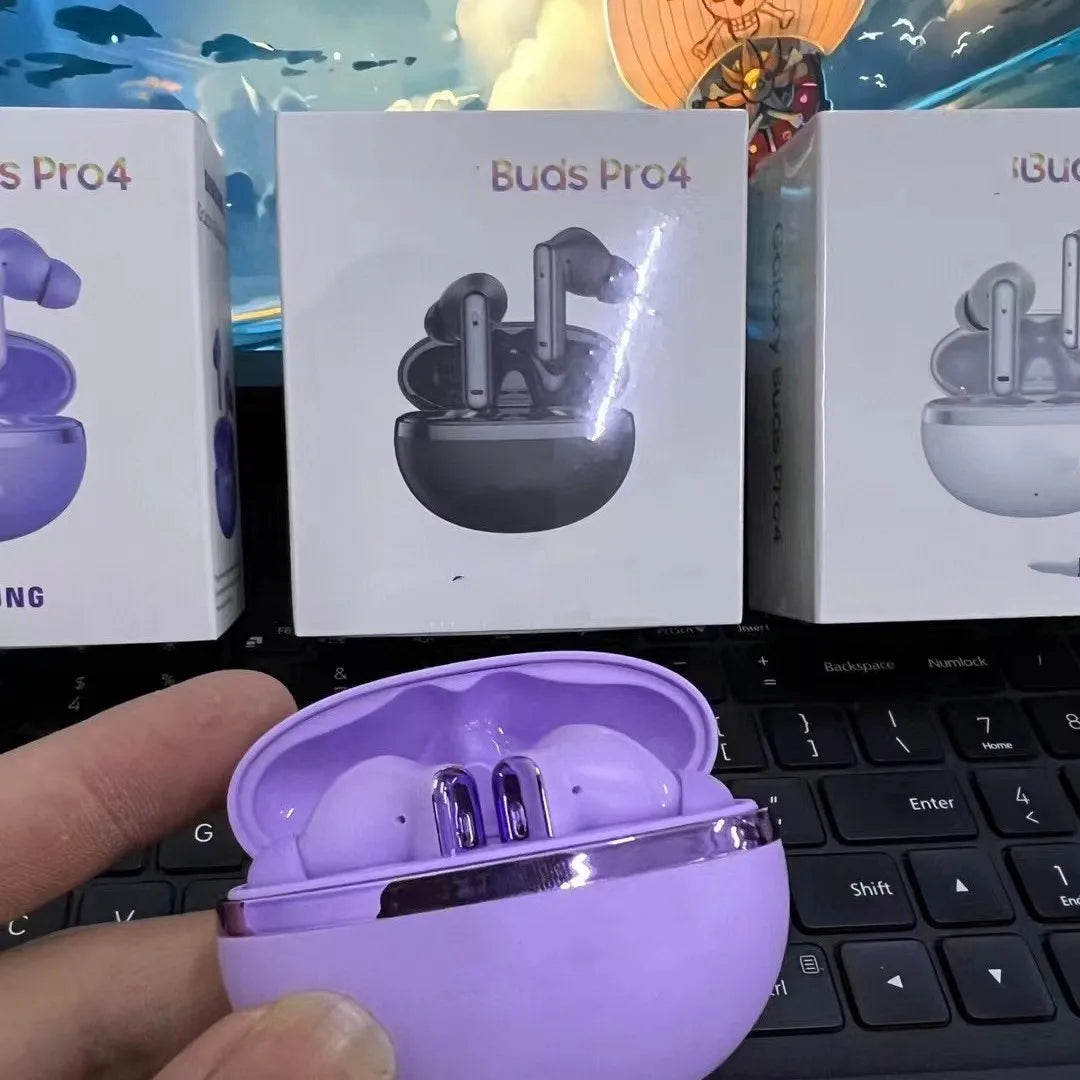 Noise Cancelling Earbuds Buds4 Pro - Wireless Headphones by AIBOULLY