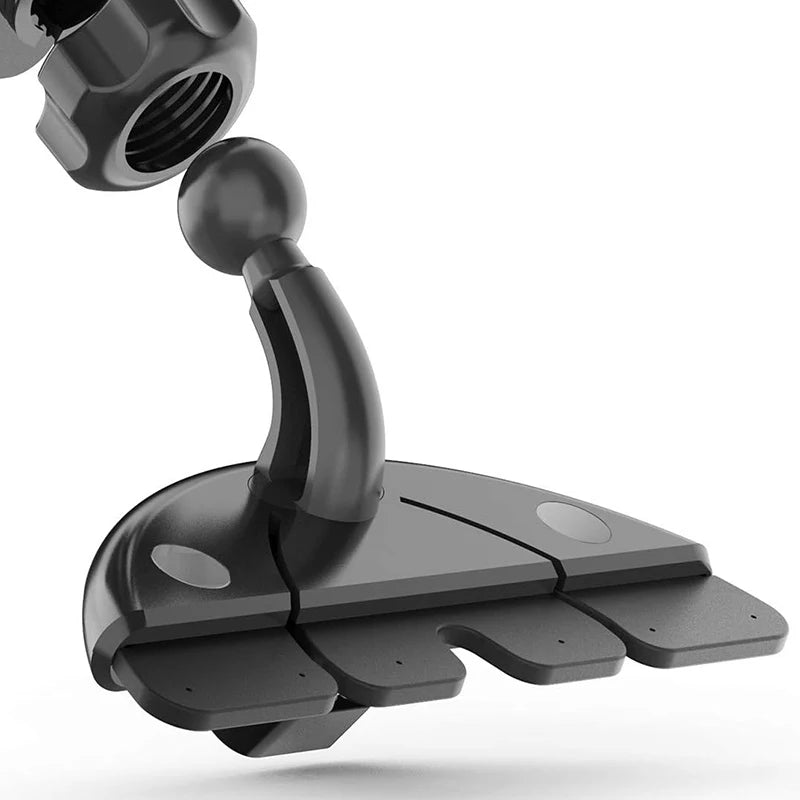 17mm Ball CD Slot Car Mount – Adjustable Phone & Tablet Holder
