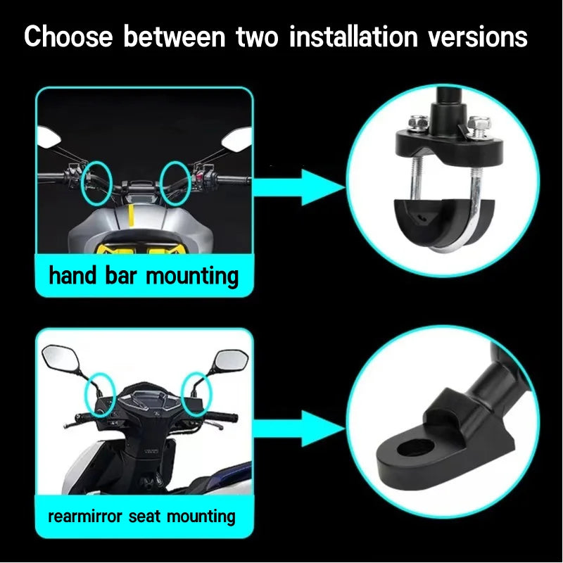 360° Adjustable Motorcycle Phone Holder - Shock Absorber Mount for Summer — magsafe accessories