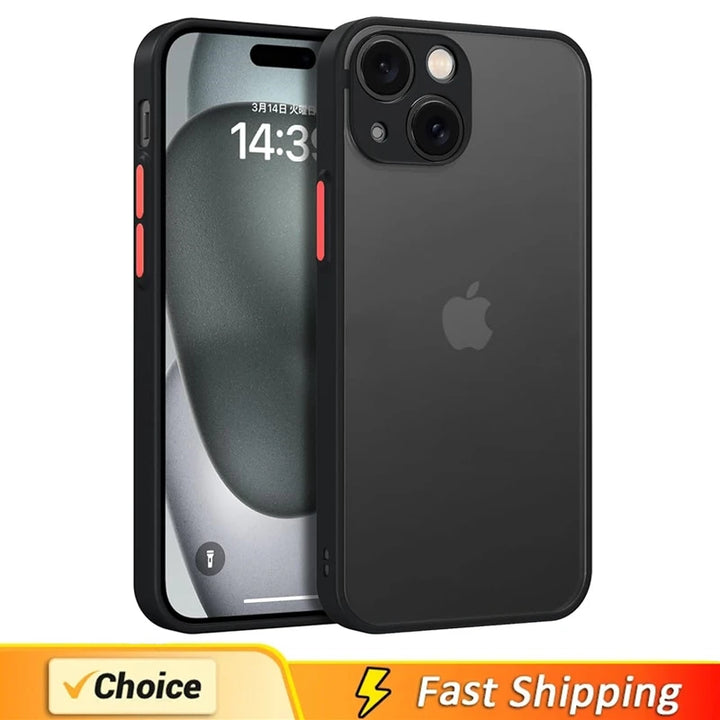 Matte Silicone iPhone Case Soft Touch Shockproof Cover - JEFF's Favorite Picks