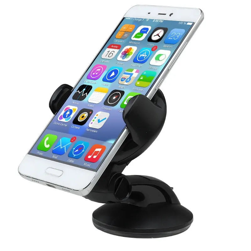 Universal Windshield Suction Cup Phone Holder for Smartphones