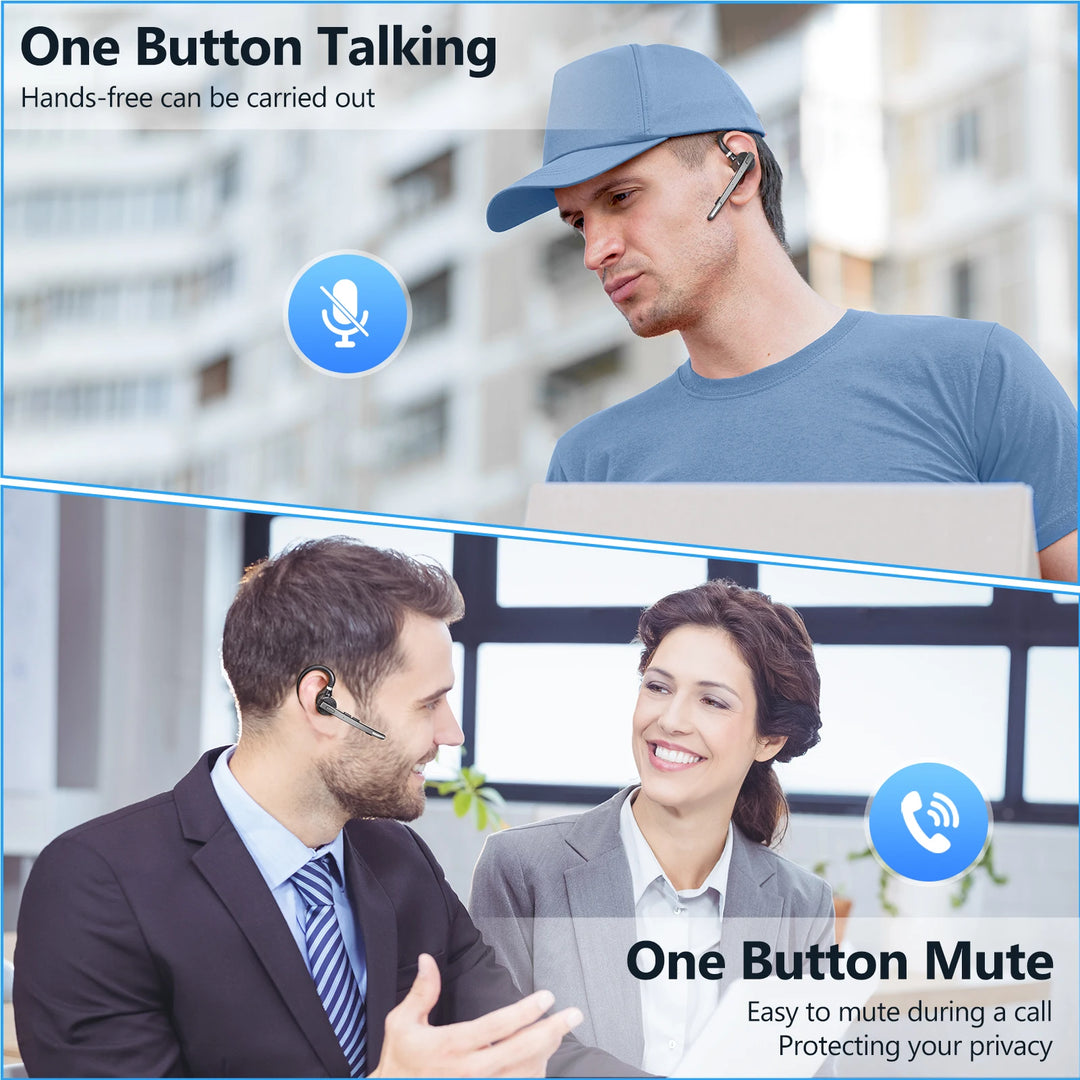 New Bee M53 Bluetooth 5.1 Wireless Headset with Dual Mic