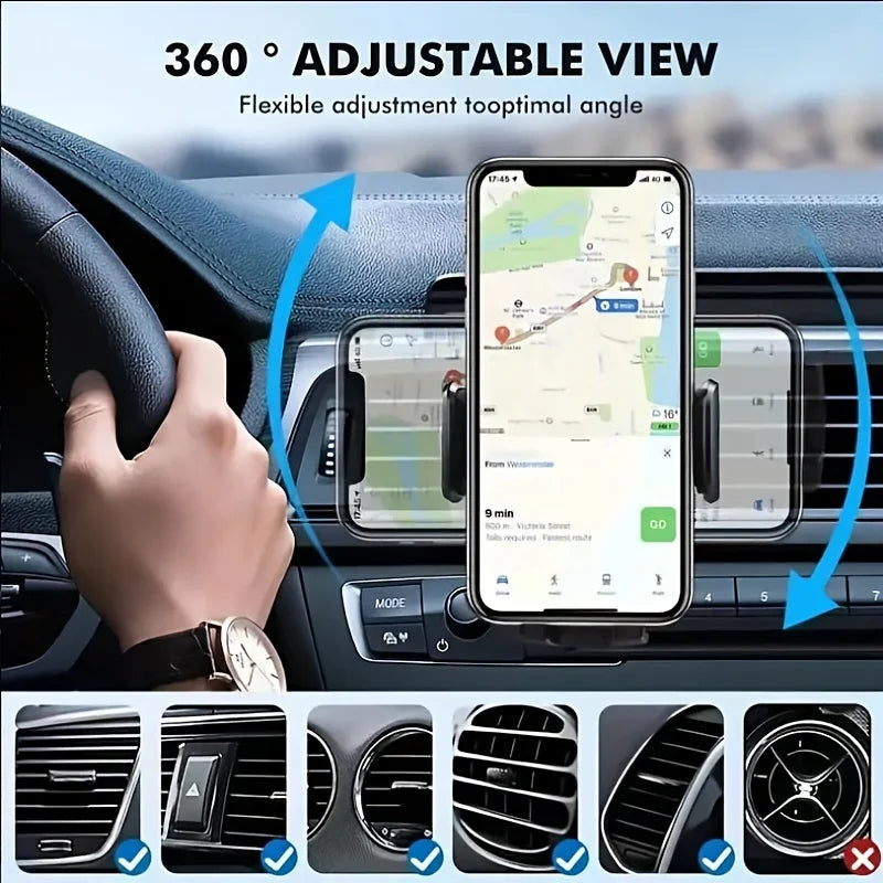 Universal Car Air Vent Phone Holder — Magnetic Phone Case