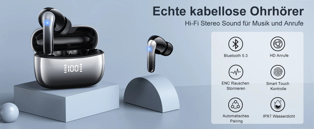 Premium Active Noise Cancelling Earbuds