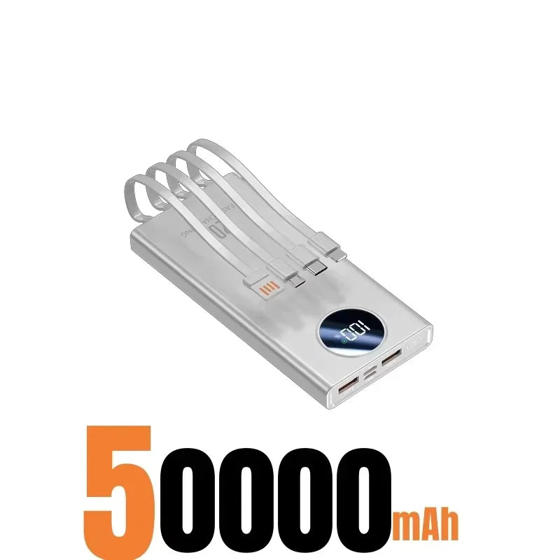 18650 Power Bank - 120W PD Fast Charging & Digital Display