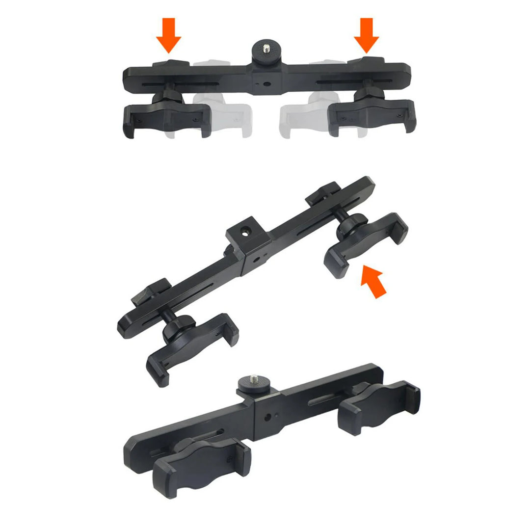 Universal Phone & Tablet Tripod Clip Holder Live Stream Mount