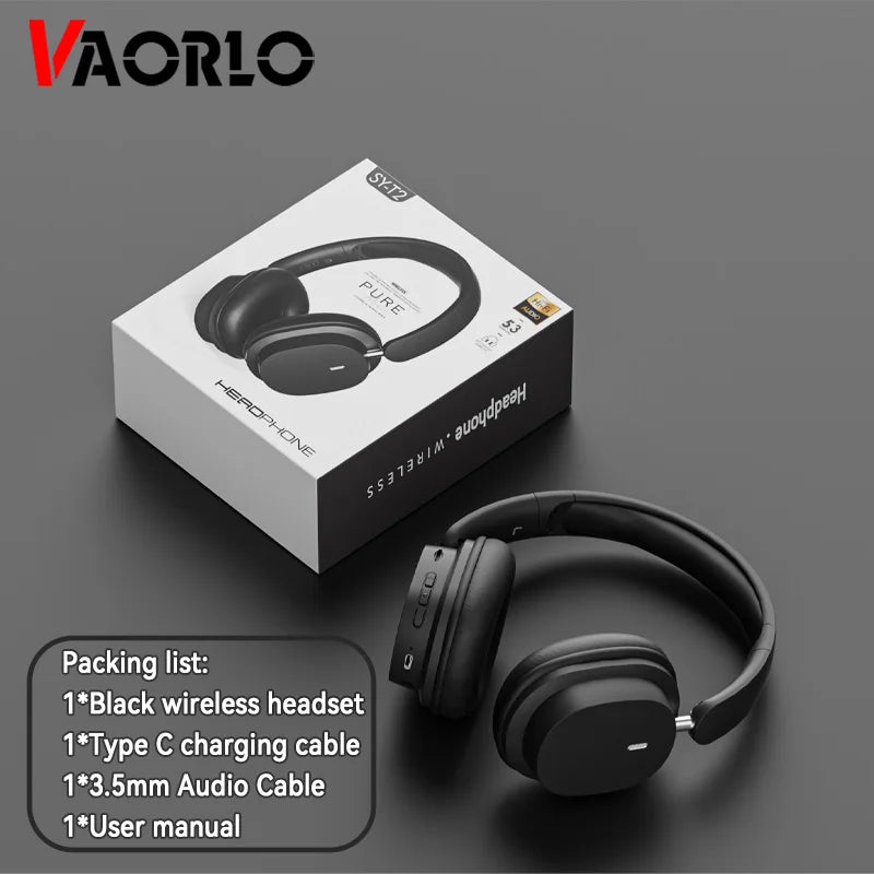VAORLO Bluetooth 5.3 Foldable Headphones