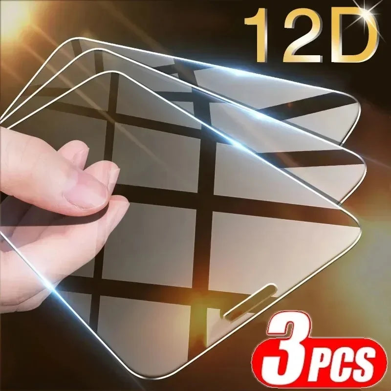 iPhone 16 Screen Protector - 3-Pack Tempered Glass, HD Clear — iPhone Screen Protector