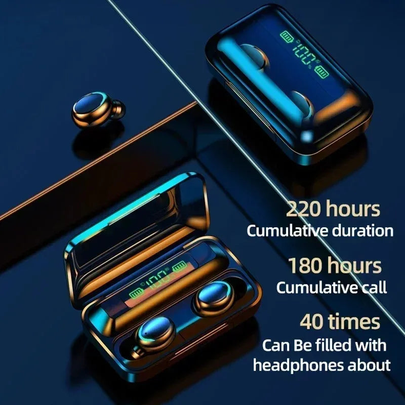 Wireless Bluetooth In-Ear Earbuds with Charging Case - Best ANC Earbuds